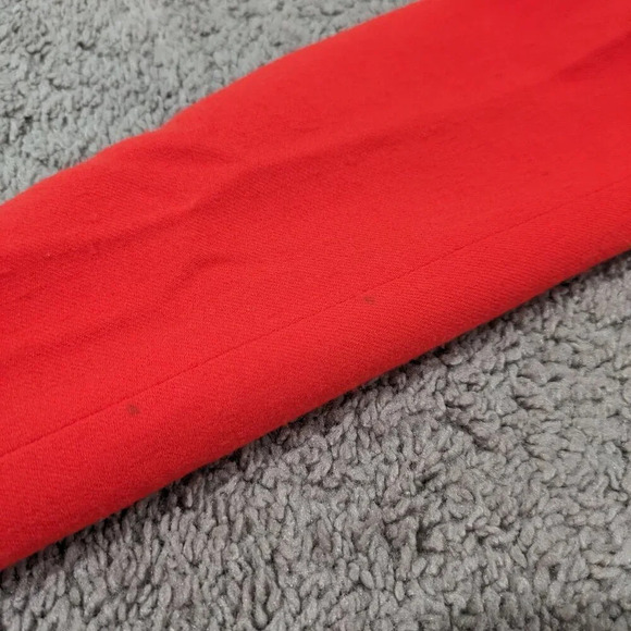 J.Crew Regent Wool Blazer Vibrant Red Orange Size 0 - Picture 7 of 10